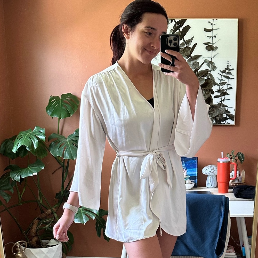 Victoria Secret BRIDE White Women's Robe